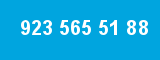 923 565 51 88 923 565 51 88